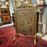 Louis XV style gilded wood firescreen 19th century Wood 19th century - photo 14