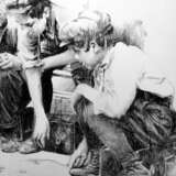 Орлянка Papier Charbon Réalisme Art figuratif Россия Томск 2025 - photo 3