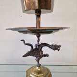 Antique bronze serving dish Bronze and brass Antiquity Early 20th century - photo 1