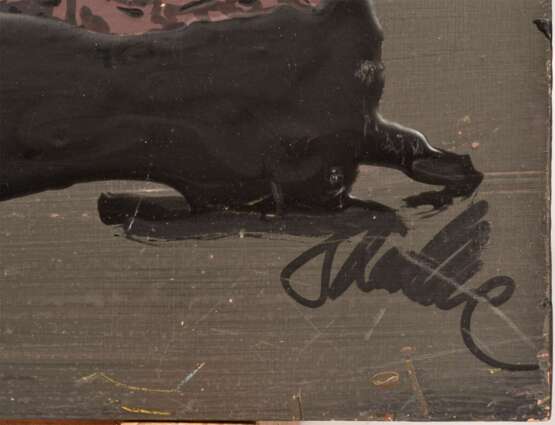 Abstract composition Lacquered wood 21th century - photo 2