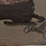 Abstract composition Lacquered wood 21th century - photo 2