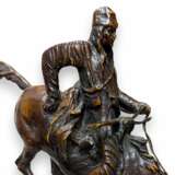 Frederic Remington Bronze Sculpture &ndash; &ldquo;The Mountain Man&rdquo; 20th Century Marble 20th century - photo 9