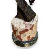Frederic Remington Bronze Sculpture &ndash; &ldquo;The Mountain Man&rdquo; 20th Century Marble 20th century - photo 10