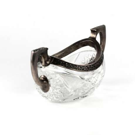 Crystal vase in silver. Silver 84 Crystal At the turn of 19th -20th century - photo 2