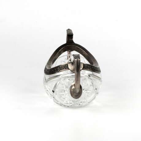 Crystal vase in silver. Silver 84 Crystal At the turn of 19th -20th century - photo 3