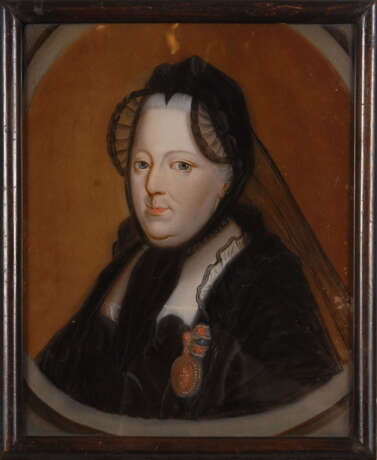 Hinterglasbild Maria Theresia von Öster - Foto 2