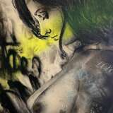 Peinture Heka de David Lurkin 21e si&egrave;cle techniques mixtes. Leinwand 21th century - Foto 1