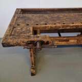 Table de menuisier ancienne Bois naturel Eclecticism Early 20th century - photo 2