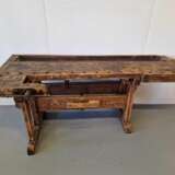 Table de menuisier ancienne Bois naturel Eclecticism Early 20th century - photo 3