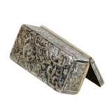 Russian silver snuffbox with niello. Russia 19th century. Blacking Romanticism 19th century - photo 6