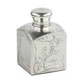 Russian Silver Tea Caddy. Moscow 1896-1908 Silver 84 Chinoiserie At the turn of 19th -20th century - photo 1
