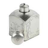 Russian Silver Tea Caddy. Moscow 1896-1908 Silver 84 Chinoiserie At the turn of 19th -20th century - photo 4
