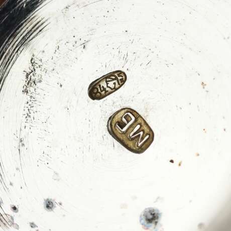 Russian Silver Tea Caddy. Moscow 1896-1908 Silver 84 Chinoiserie At the turn of 19th -20th century - photo 9