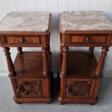 A pair of antique bedside tables - Покупка в один клик