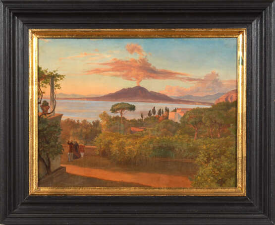 Landschaftsmaler 19. Jahrhundert: Blick auf den - photo 2