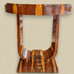 Art Deco Console Table in wood, France, 20th Century
