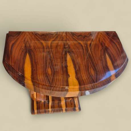Console Art D&eacute;co en bois France XXe si&egrave;cle Bois laqué 20th century - photo 4
