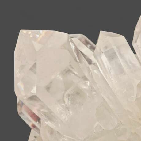 Amas monumental de cristal de roche naturel du Br&eacute;sil 30 kg collect&eacute; vers 1980 Crystal 20th century - photo 3