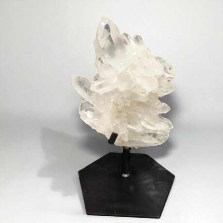 Amas monumental de cristal de roche naturel du Br&eacute;sil 30 kg collect&eacute; vers 1980 Crystal 20th century - photo 8