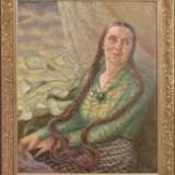 Portrait of a woman with a brooch Early 20th century - photo 1