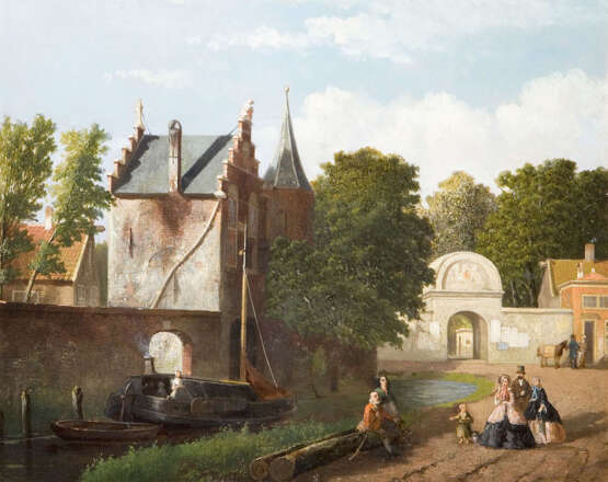Niederländischer Maler 19. Jahrhundert: - Foto 1