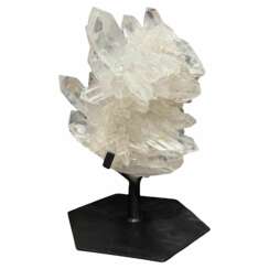 Amas monumental de cristal de roche naturel du Br&eacute;sil, 30 kg, collect&eacute; vers 1980 
