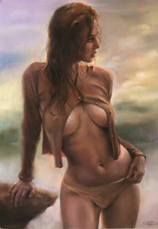 Kirillova Julia Nude Pastel Painting 21st Century. Paper 21th century - photo 1