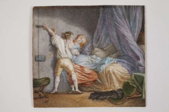 Miniatur nach Fragonard - photo 2