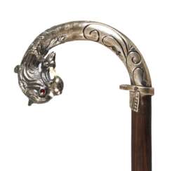 Spazierstock Silber