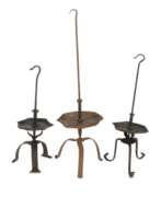 Product catalog. Drei Eisenleuchter