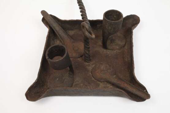 Konvolut antike Öllampen und Kerzenhalter - фото 4