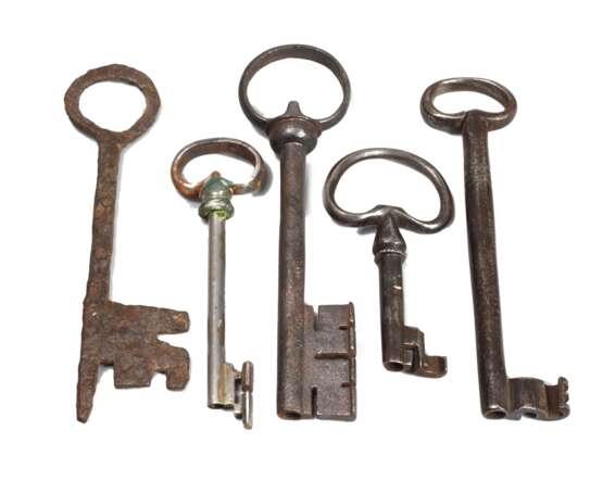 Sammlung große Schlüssel - Foto 1