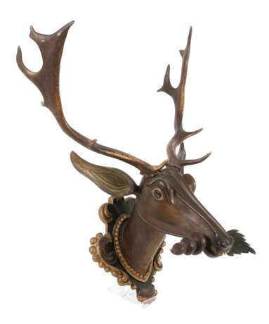 Geschnitzte Jagdtrophäe - photo 1