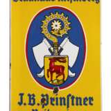 Emailleschild Brauhaus Hirschberg - photo 1