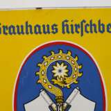 Emailleschild Brauhaus Hirschberg - photo 2