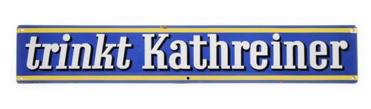 Emailleschild Kathreiner - photo 1
