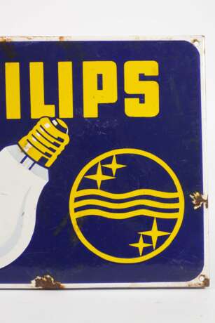 Emailleschild Philips - photo 3