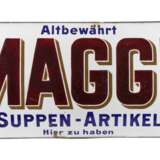 Emailleschild Maggi - photo 1