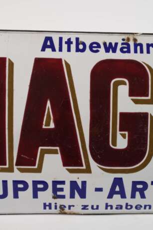 Emailleschild Maggi - photo 3