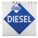 Emailleschild Diesel - photo 1