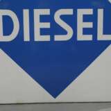 Emailleschild Diesel - photo 3