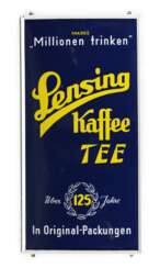 Emailleschild Lensing