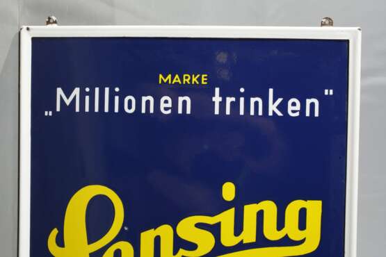 Emailleschild Lensing - photo 2