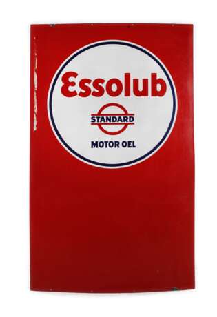 Großes Emailleschild Esso - photo 1