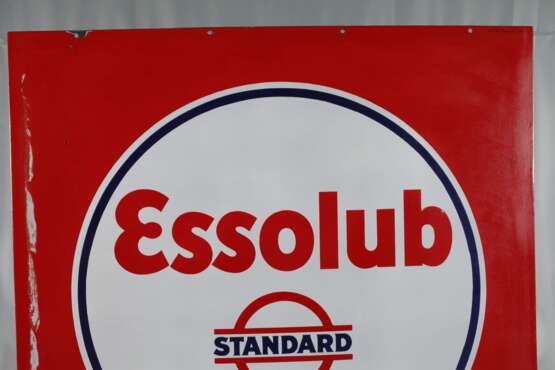 Großes Emailleschild Esso - photo 2