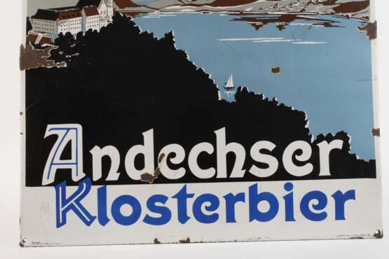 Großes Emailleschild - photo 3