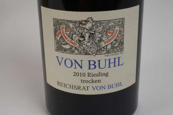Flasche Weißwein - Foto 2