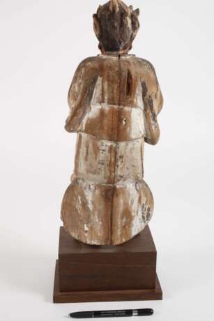 Geschnitzte Figur des Guandi - photo 5