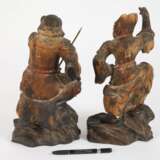 Zwei geschnitzte Figuren - photo 2