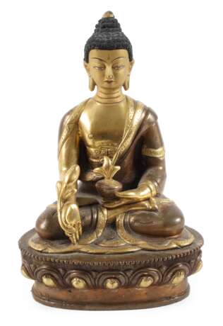 Bronzeplastik Buddha Shakyamuni - photo 5